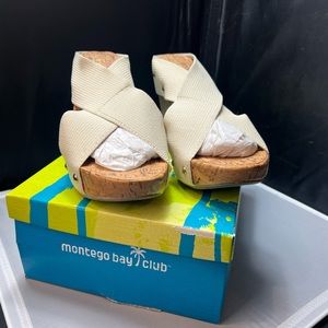 Women’s size 10 wedge never worn